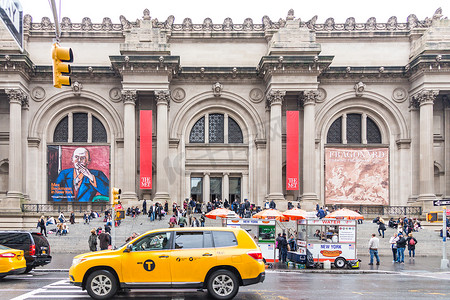 美国纽约-2016 年 12 月 18 日：位于纽约市的大都会艺术博物馆是美国最大的艺术博物馆，也是世界十大艺术博物馆之一