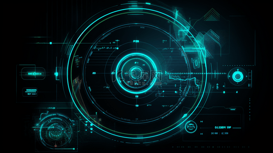 科技用户界面背景图片_科技感交互UI界面