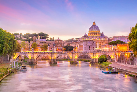 圣彼得大教堂在罗马，意大利