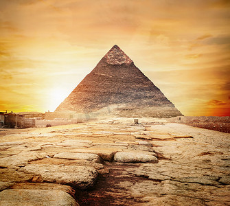 埃及的日落