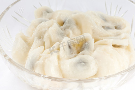 刺果番荔枝 (Annona muricata) 果肉在白色背景下分离