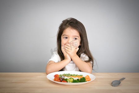 儿童概念的营养和健康饮食习惯。