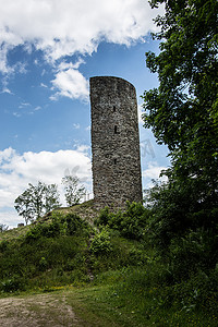 Attendorn 的瓦尔登堡城堡废墟