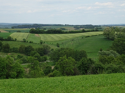 巴登-符腾堡州 Kraichgau 地区的典型景观