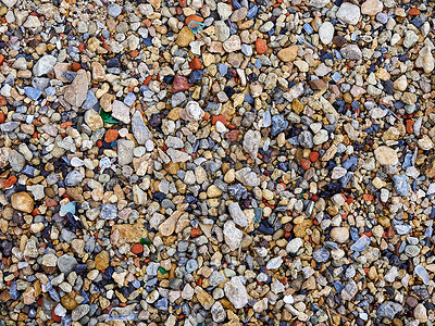 彩色岩石卵石海滩特写纹理背景