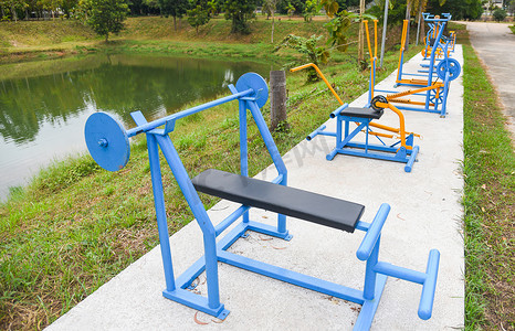公共花园户外健身房游乐场设备、公园户外健身器材