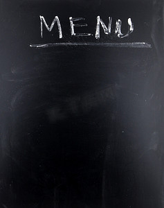 空白黑板菜单
