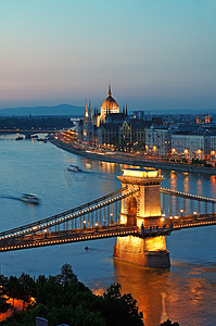 布达佩斯夜景