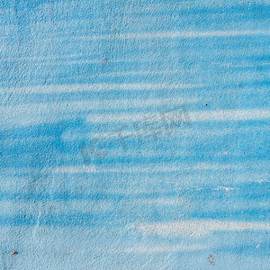 蓝色油漆材料墙纹理