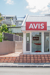 法国马提尼克岛 Trois Ilets 的 Avis 汽车租赁小店 2019 年 10 月 10 日