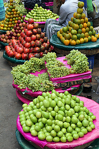 加尔各答水果市场