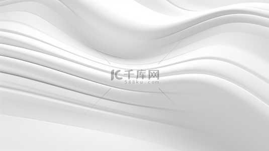 线条简洁背景背景图片_白色未来主义建筑线条纹理质感，3D渲染。