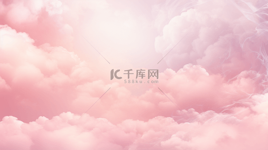 粉色独角兽背景图片_粉色云朵背景