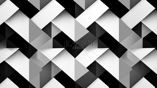 抽象的几何白色和灰色色彩优雅背景矢量插图。