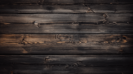 木质桌面纹理背景图片_乌木背景炭黑，木质复古阁楼质感黑色。