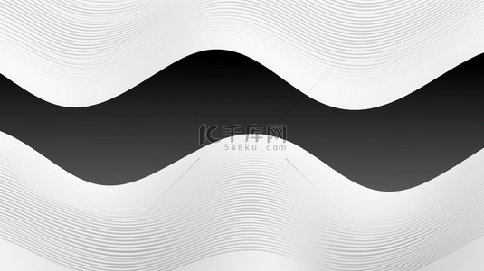黑白极简海报背景图片_向量抽象波浪背景蓝色渐变波浪背景