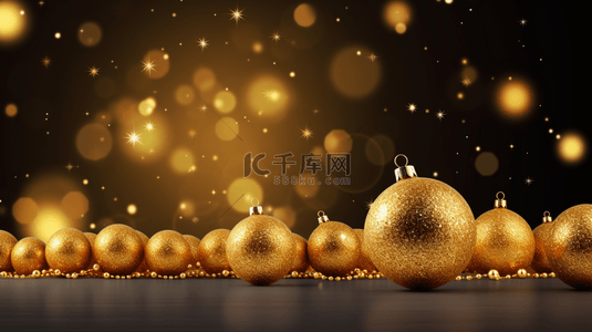 圣诞背景图片_带有抽象背景的现实金色快乐2022年贺年帖