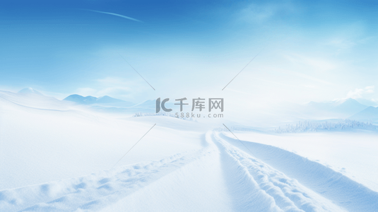 下雪动图背景图片_冬天的雪景雪地雪山