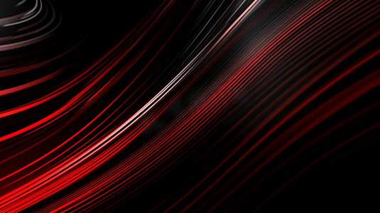 红色和白色线条的黑色背景2