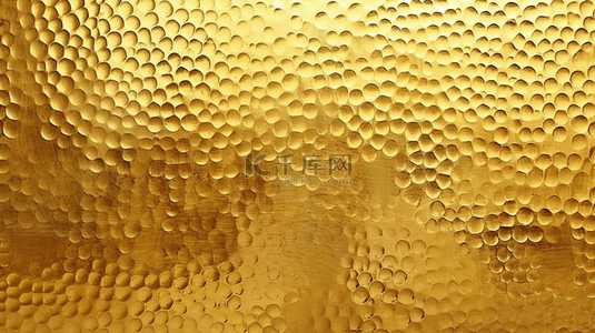 黄金抛光金属钢质纹理抽象背景。