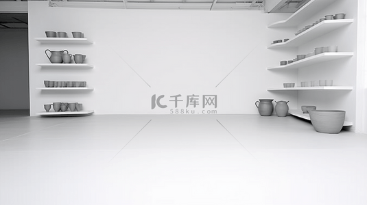 抽象豪华纯色模糊灰黑渐变，用作背景工作室墙面来展示您的产品。