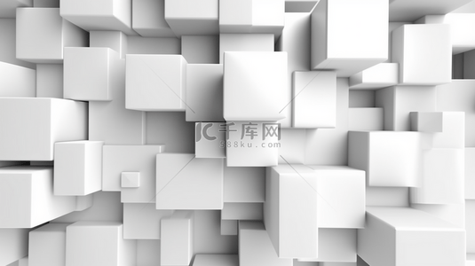 灰色几何图形背景图片_抽象的白色背景和几何图形。