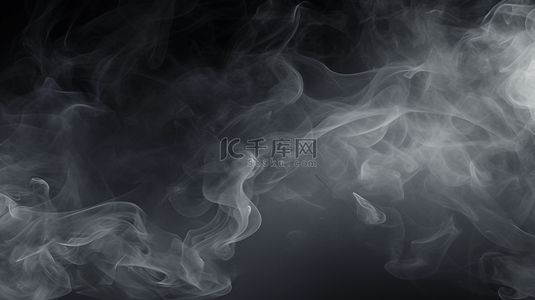 抽象背景黑白背景图片_产品背景，影视烟雾逼真设计。