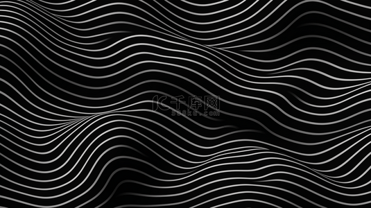 黑白复古背景背景图片_一个全新的风格，弯曲扭曲的斜纹条纹背景矢量图案，其中包含扭曲倾斜的波浪线图案。适用于你的商业设计。