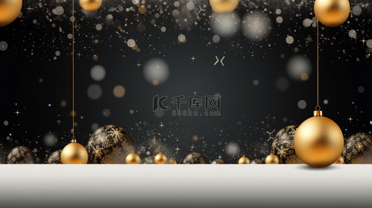字体背景图片_圣诞节和新年黑色背景的贺卡，带有手写字母。矢量插图。
