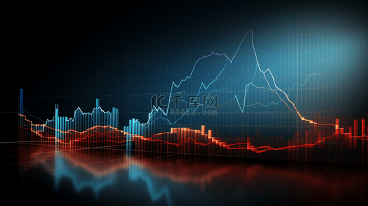 金融理财背景图片_金融理财趋势分析商务背景21