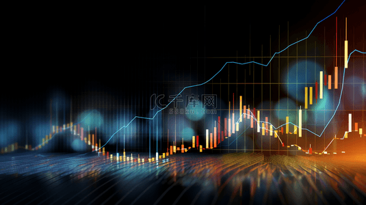 mbe金融背景图片_金融理财趋势分析商务背景11