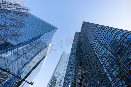 都市高楼摄影照片_北京城市建筑风光