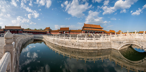 收藏摄影照片_北京故宫博物馆金水桥