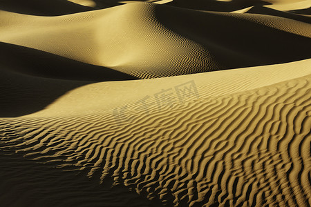 撒哈拉沙漠沙丘.