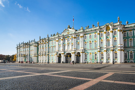 俄罗斯圣彼得堡的冬宫