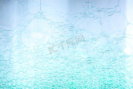 Soap bubble suds texture