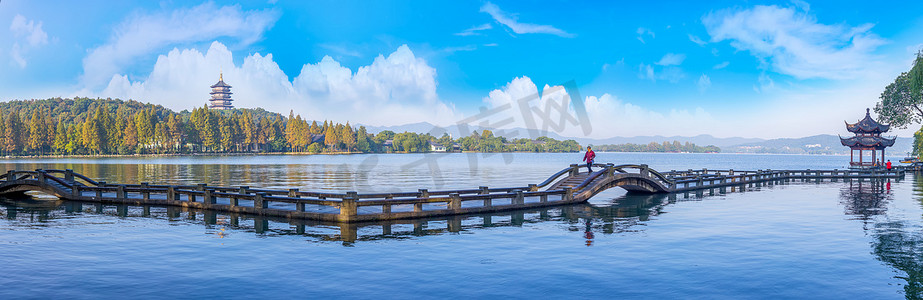 杭州西湖美丽的风景