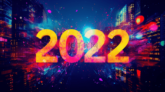 除夕背景背景图片_2022金色线条风格的新年快乐