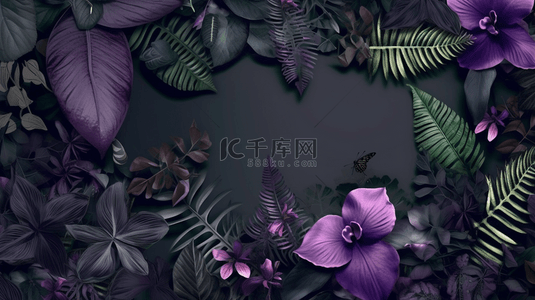 植物花卉模拟插图
