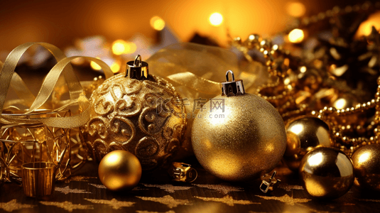 节日字体背景图片_圣诞节快乐，金色字体。