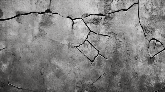 泥地背景图片_一堵老旧灰色墙壁的纹理作为背景。