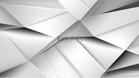 科技白灰背景图片_这是一份抽象的白灰渐变几何形状未来科技背景。