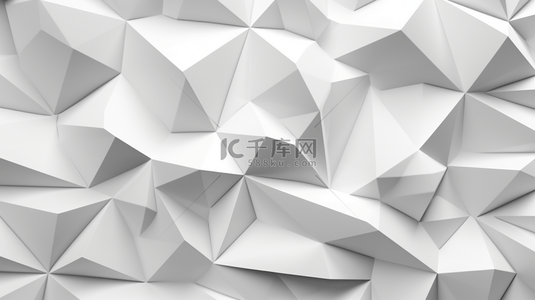 白色3D纸质风格壁纸