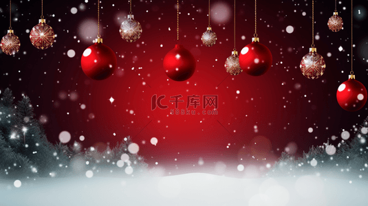 冬季促销背景图片_黑金色圣诞节促销横幅设计