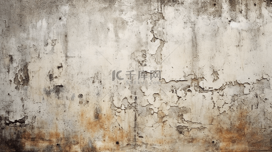 墙面质感背景图片_自然水泥或石头的破旧纹理的灰白色背景，作为一种复古图案的墙面。概念墙面横幅，磨砂，材料或建筑。