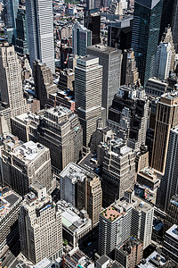 纽约州摄影照片_近距离鸟瞰美国纽约州纽约