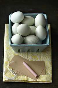 鸡蛋粉笔标签厨房毛巾