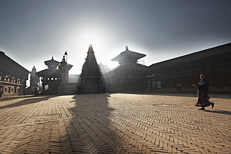 城市广场巴克塔普尔尼泊尔