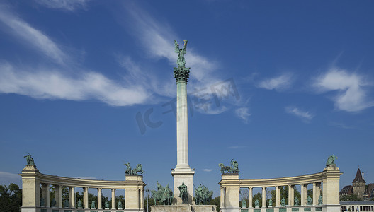 英雄广场匈牙利布达佩斯