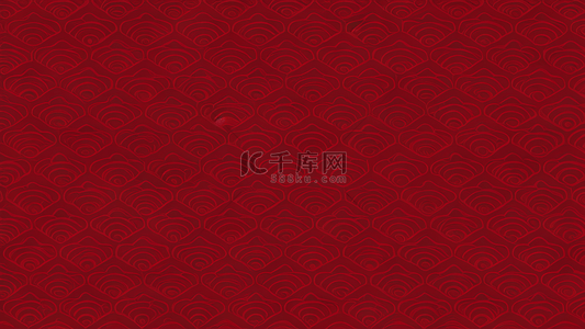 中国风红色新年花纹传统花纹底纹